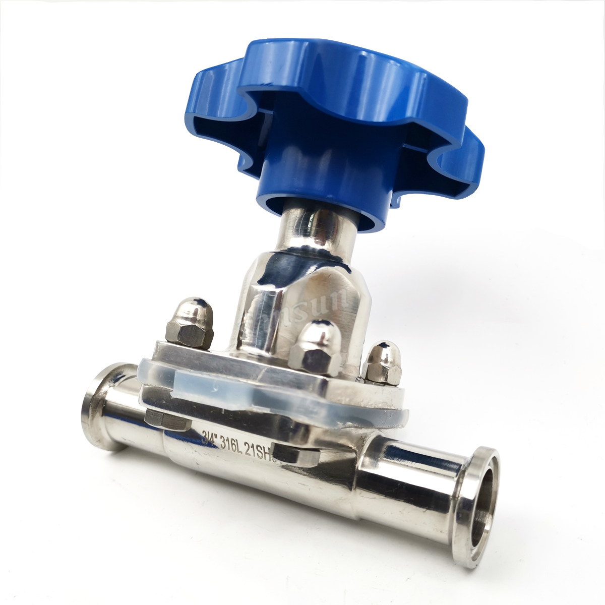 ss-316-zero-dead-leg-2-way-diaphragm-valve-for-flow-control-from-china